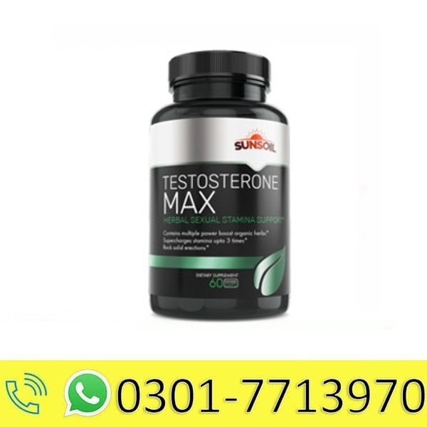 SUNSOIL Testosterone Max Capsule in Pakistan
