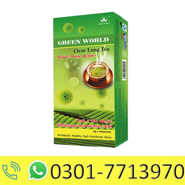 Green World Clear Lung Tea in Pakistan