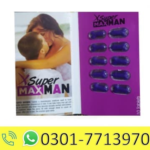 X Super Maxman Tablets in Pakistan