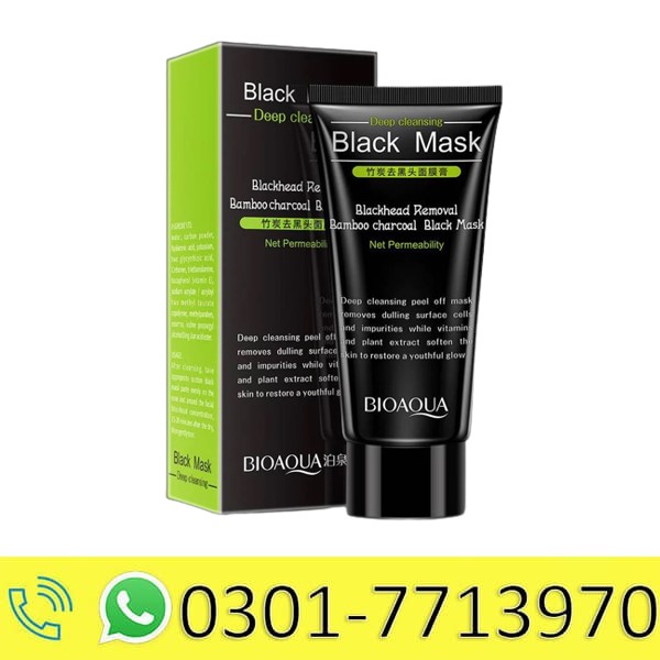 Charcoal Black Facial Mask In Pakistan