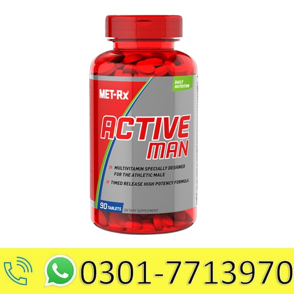 MET RX Active Man Pills in Pakistan