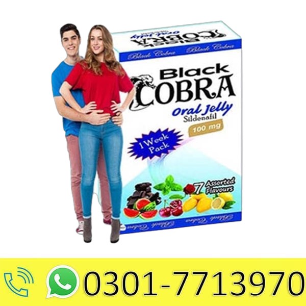 Black Cobra Oral Jelly in Pakistan