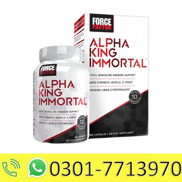 Alpha King Immortal Testosterone Booster for Men