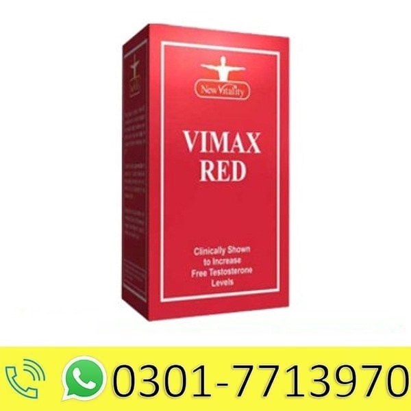 Vimax Red 60 Capsules Price in Pakistan Approved by FDA