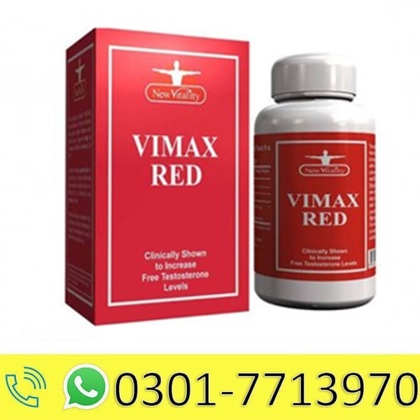 Vimax Red 60 Capsule in Pakistan