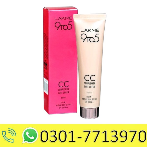 Lakme 9 to 5 CC Cream in Pakistan