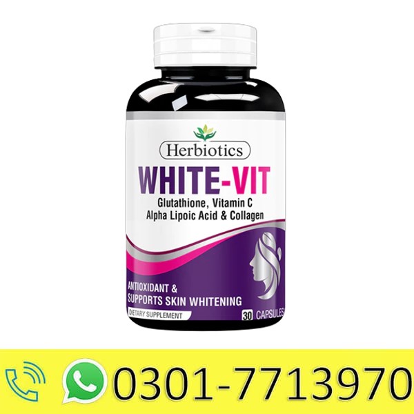 Herbiotics White Vit Capsule in Pakistan