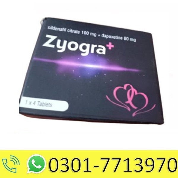 Zyogra Dapoxetine Tablet in Pakistan
