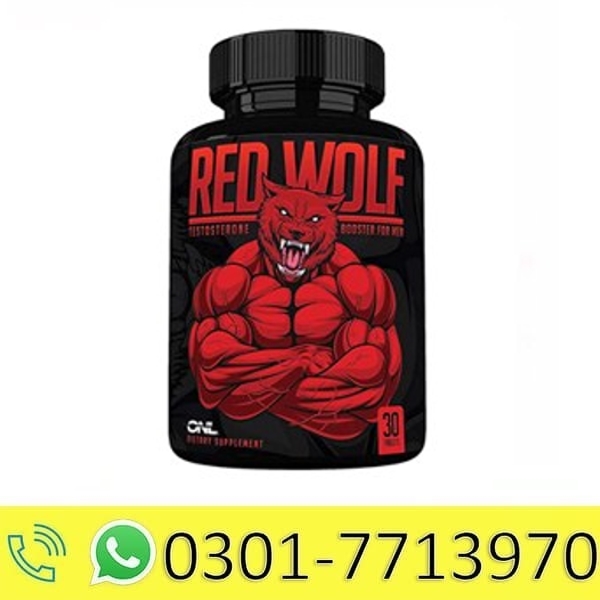 Red Wolf Testosterone Booster For Men