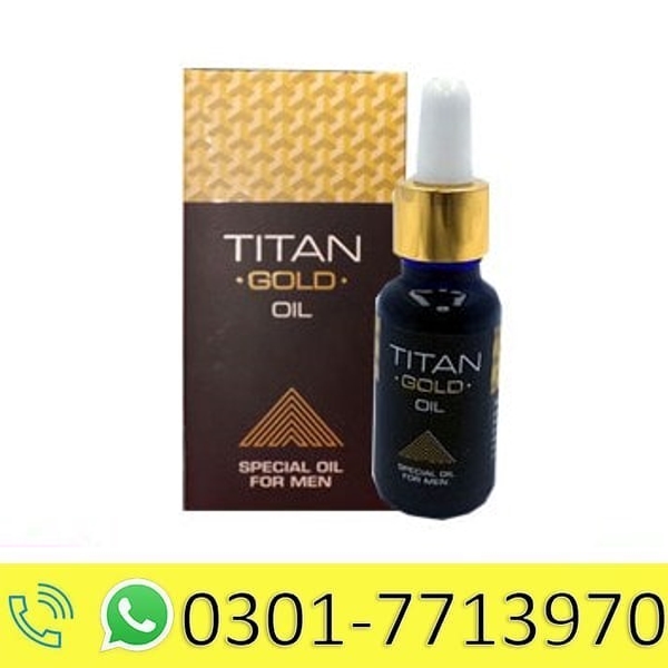Original Titan Gold Penis Oil in Pakistan