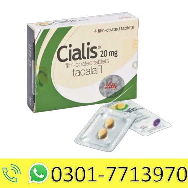 Cialis Tadalafil 20mg Tablets in Pakistan