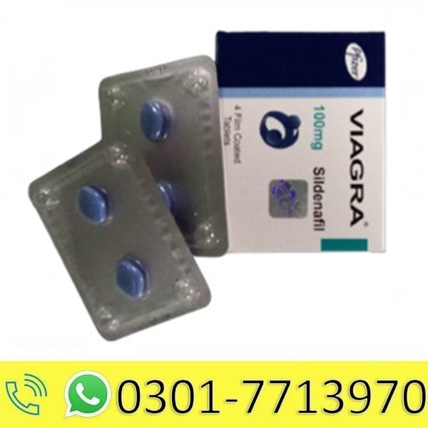 Viagra 4 Tablets Pack Store Price in Khanewal