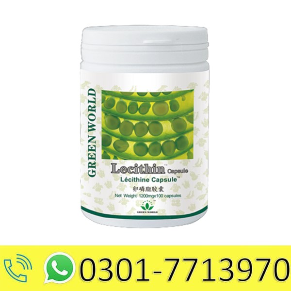 Green World Lecithin Capsule in Pakistan