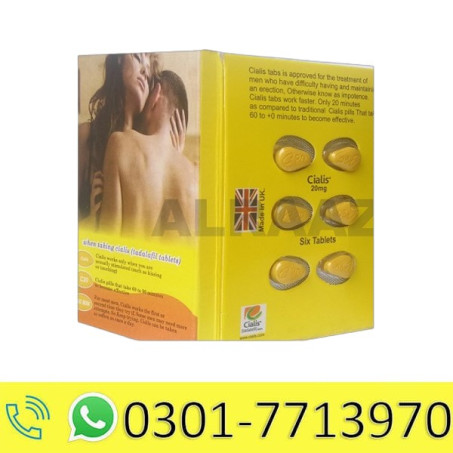 Cialis 6 Tablets in Pakistan UK Imported