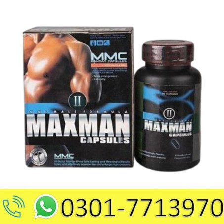 Maxman 2 Capsules Price in Pakistan