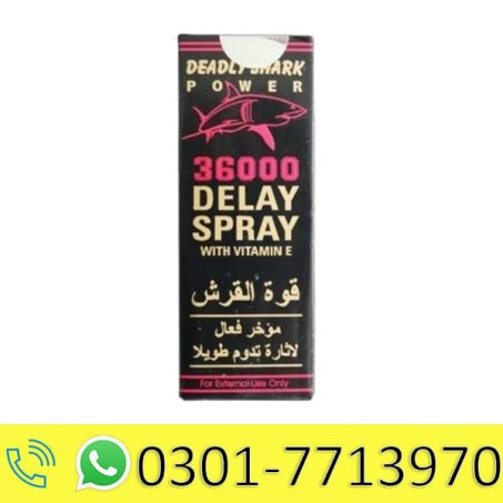 Deadly Shark 36000 Delay Spray in Pakistan