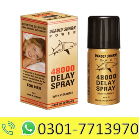 Deadly Shark 48000 Delay Spray in Pakistan