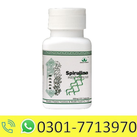 Green World Spirulina Plus Capsules in Pakistan